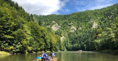 Spływy Przełomem Dunajca tratwami flisackimi