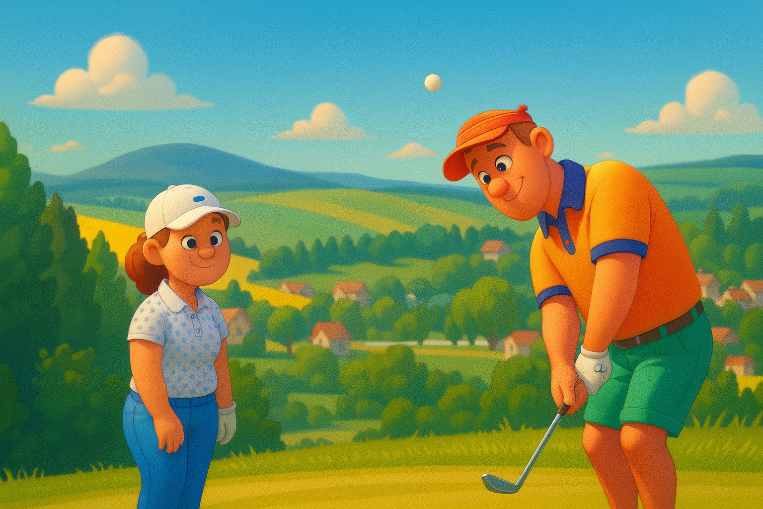 golf szczytna
