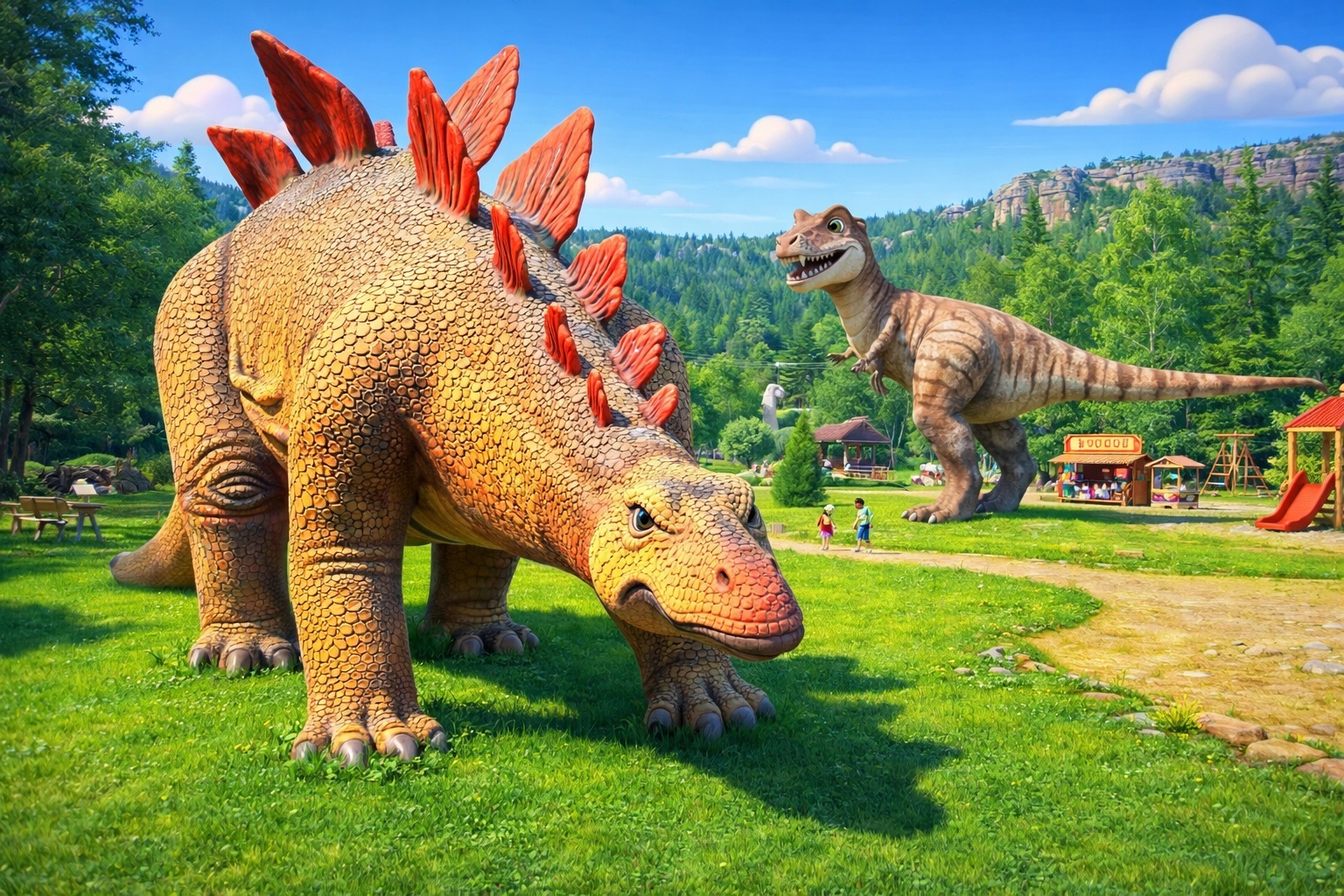 park dinozaurow karlow