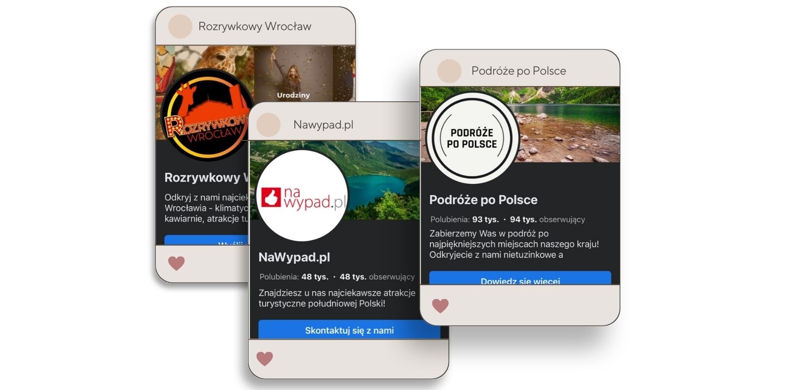 kanaly social media niesamowita polska