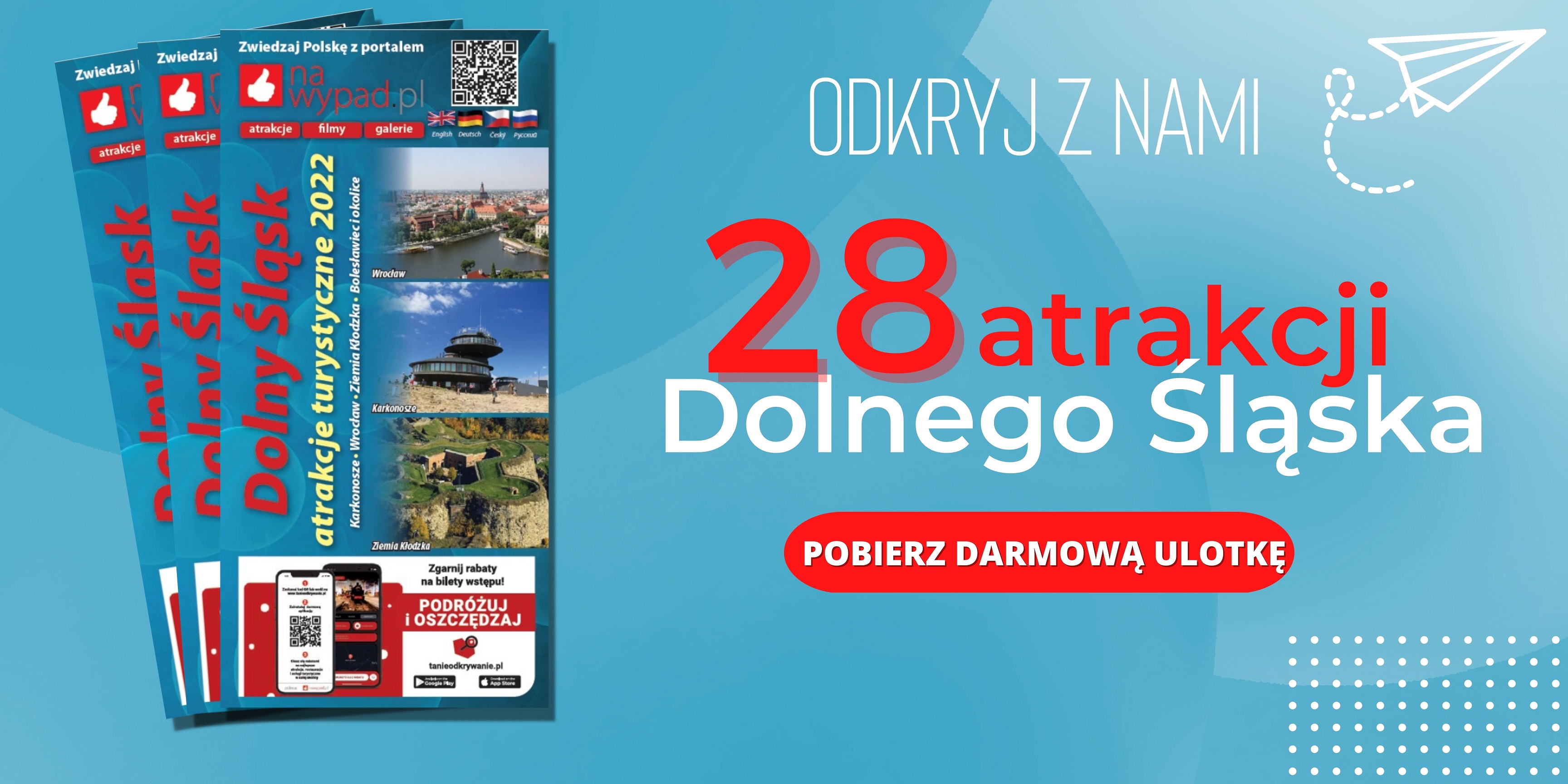 Broszura Dolny Śląsk atrakcje turystyczne