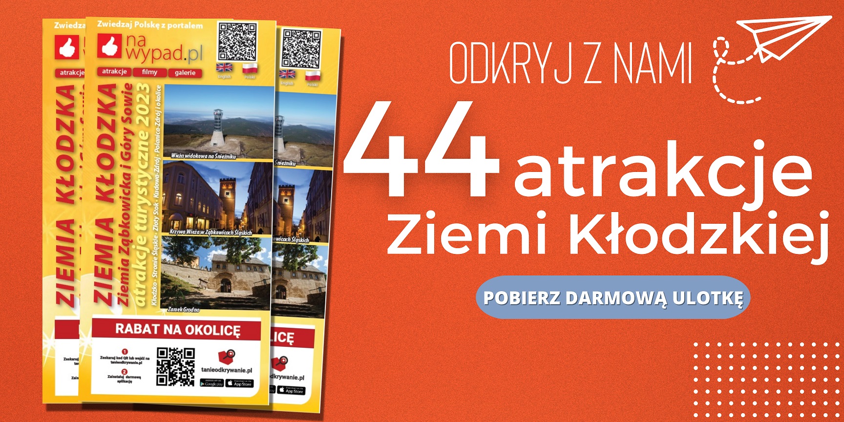 baner ulotka Ziemia Kłodzka
