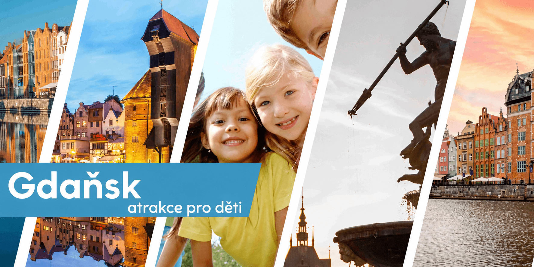 Gdaňsk - město plné atrakcí.