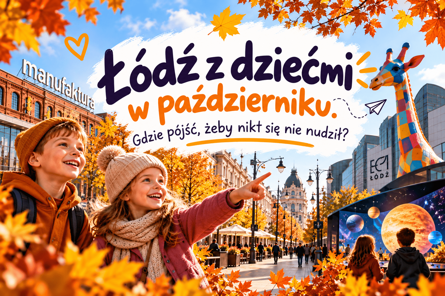 Łódź z dziećmi w październiku. Gdzie pójść, żeby nikt się nie nudził?
