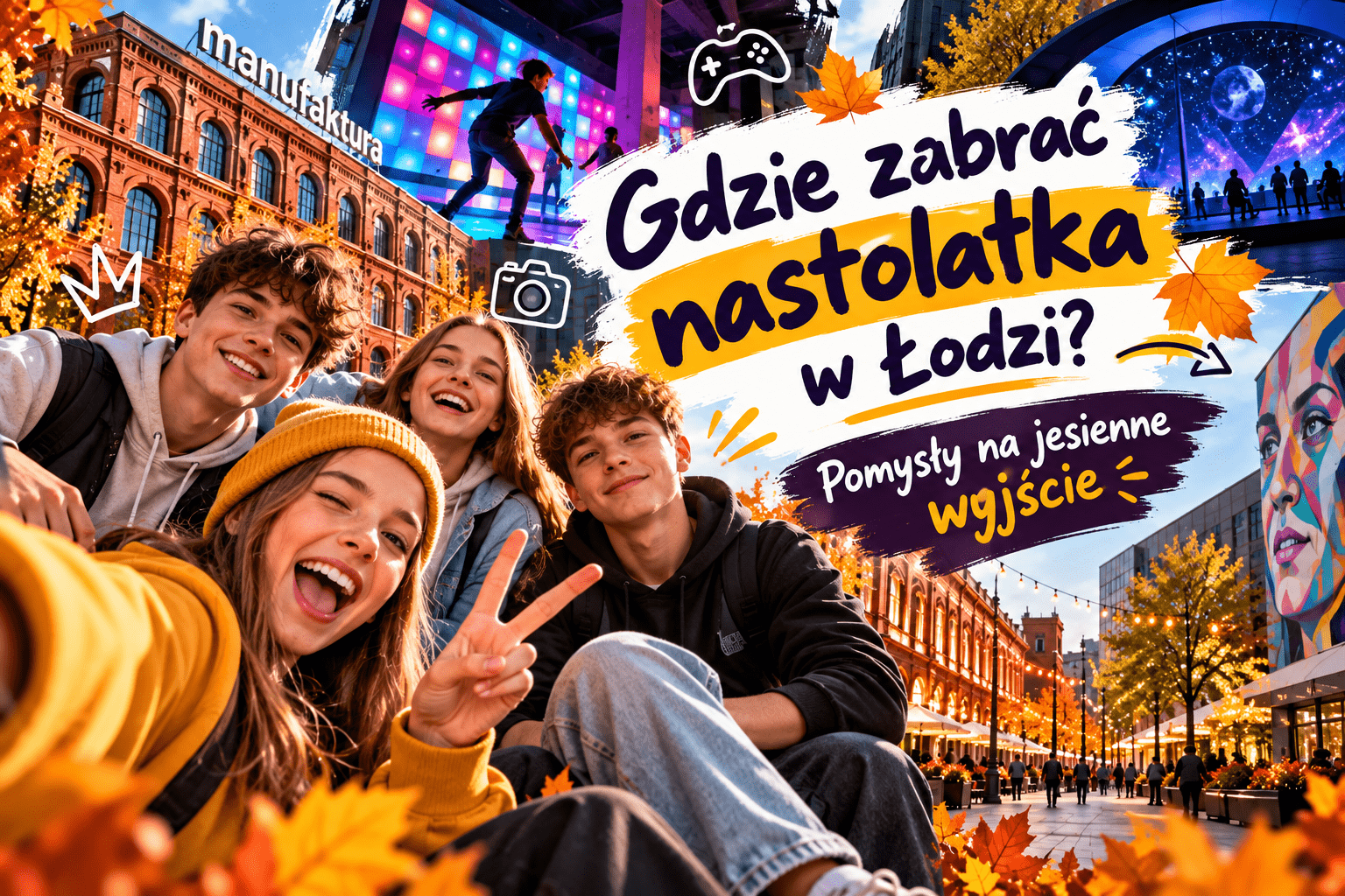 Gdzie zabrać nastolatka w Łodzi? Pomysły na jesienne wyjście