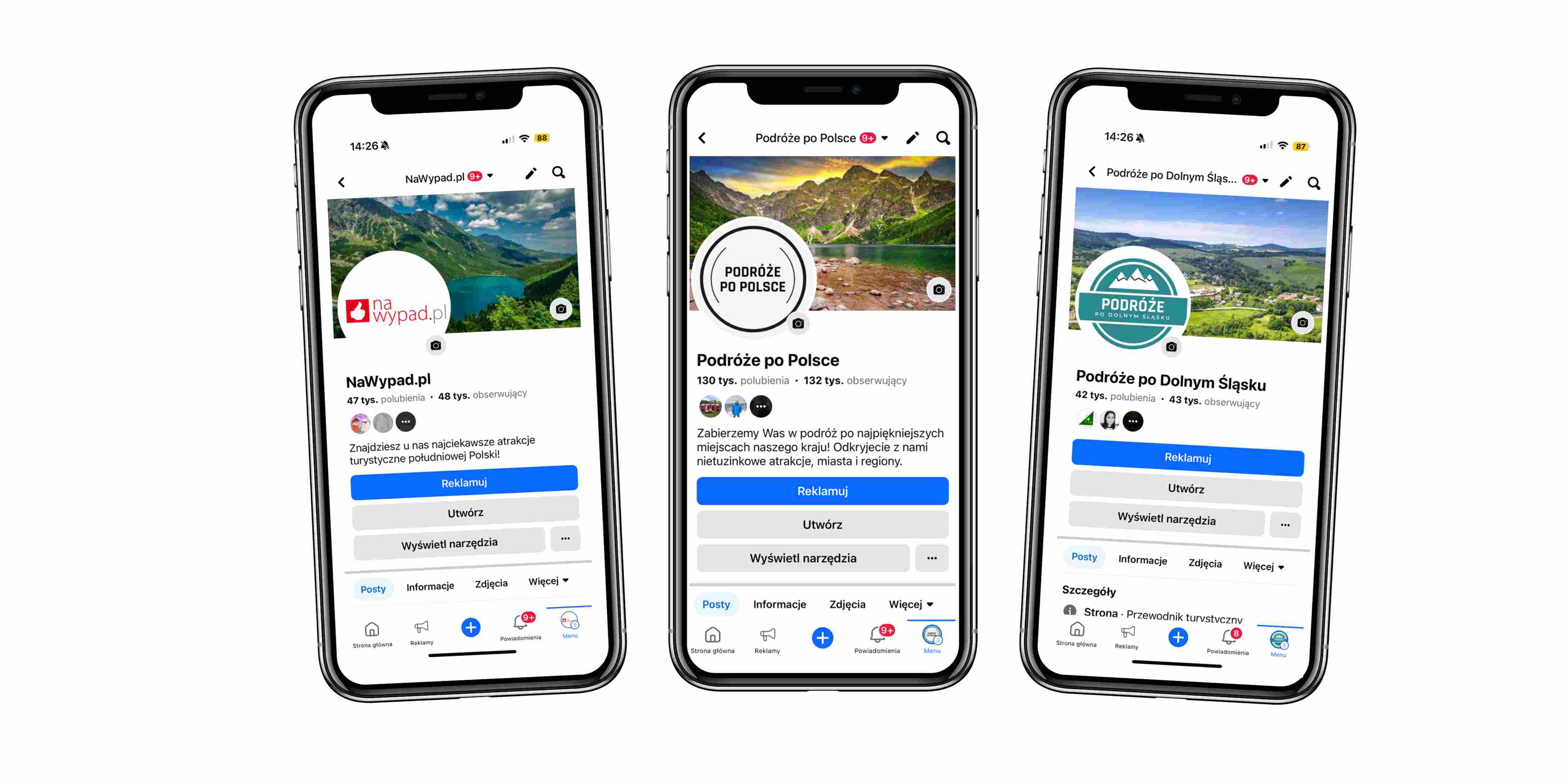media spolecznosciowe Niesamowita Polska