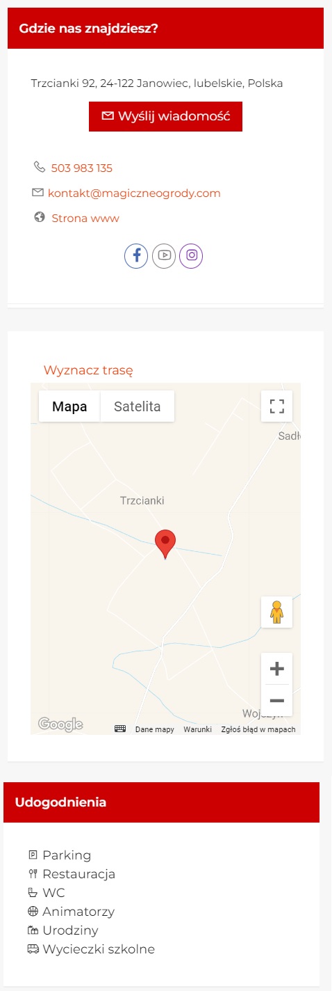 magiczne udogodnienia