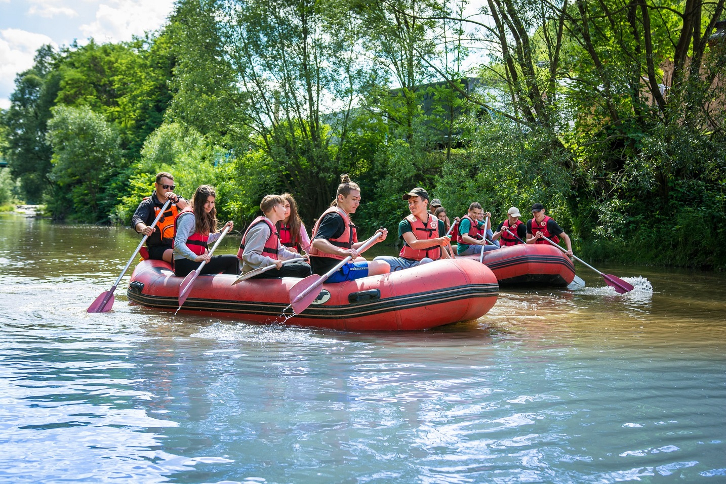 spływy pontonowe Nysa Kłodzka