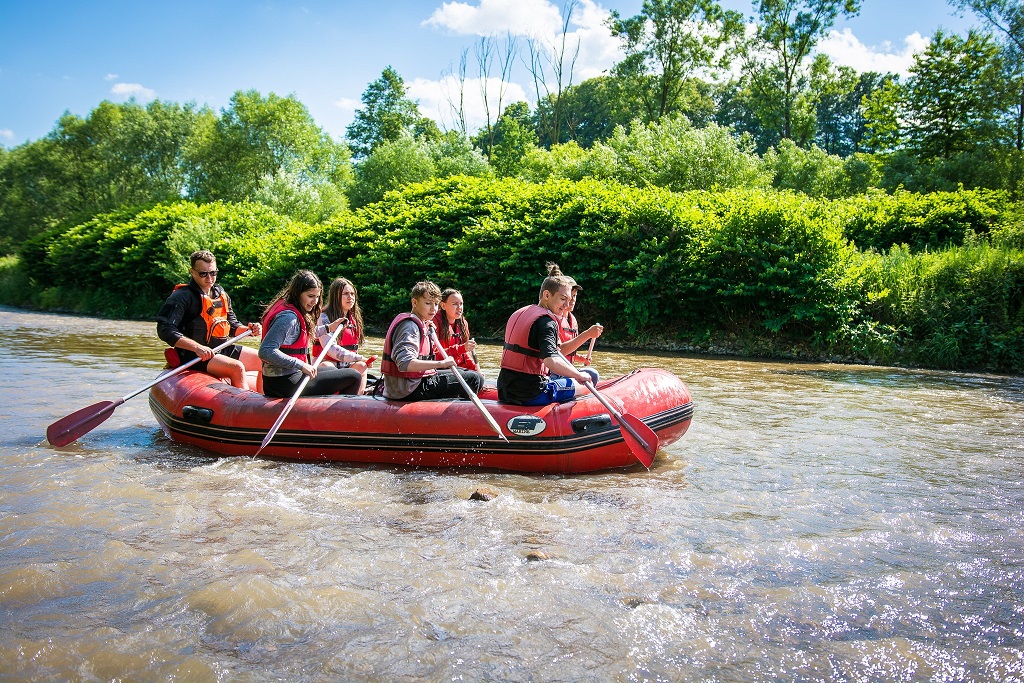 spływy pontonowe ski raft