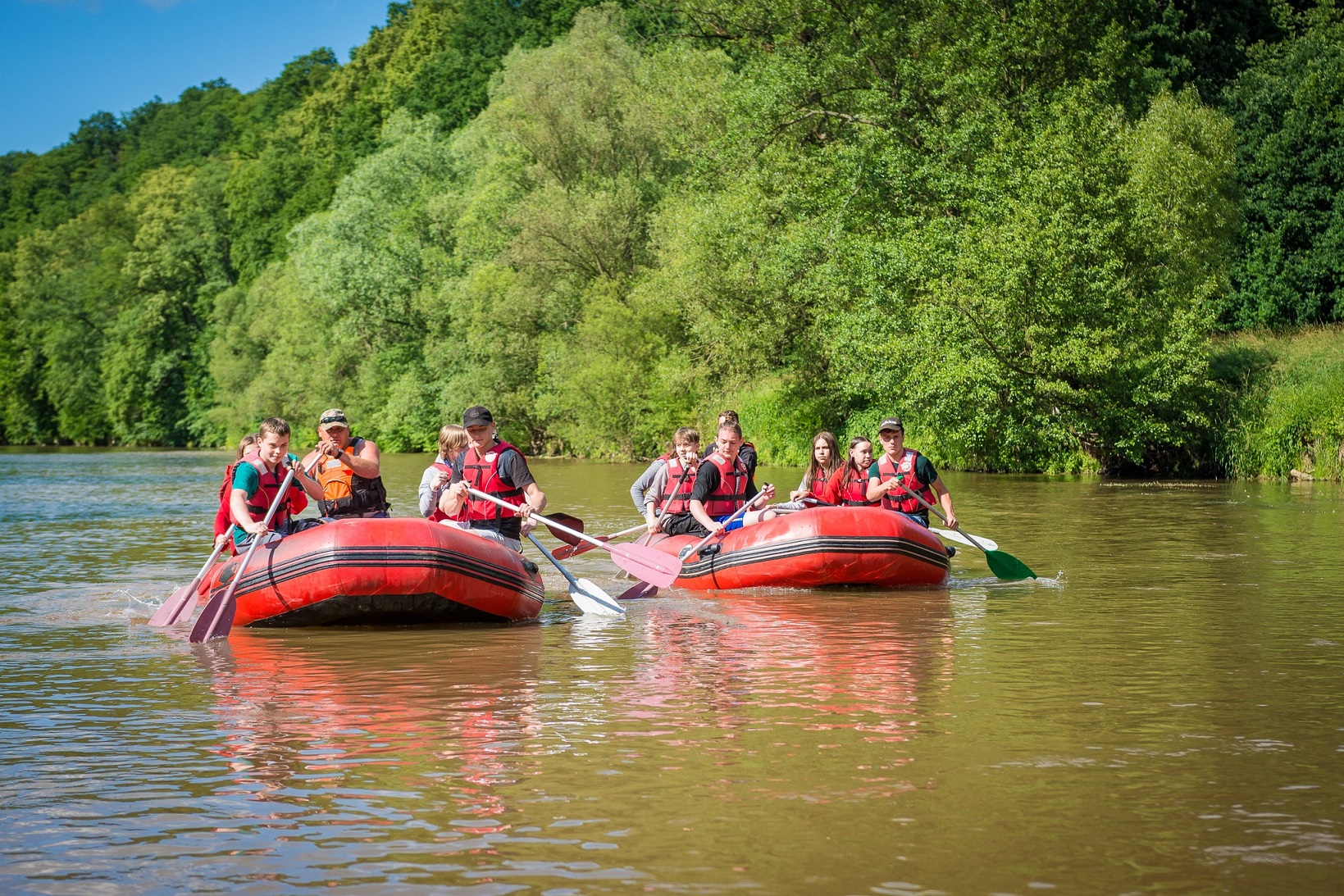 spływy pontonowe ski-raft