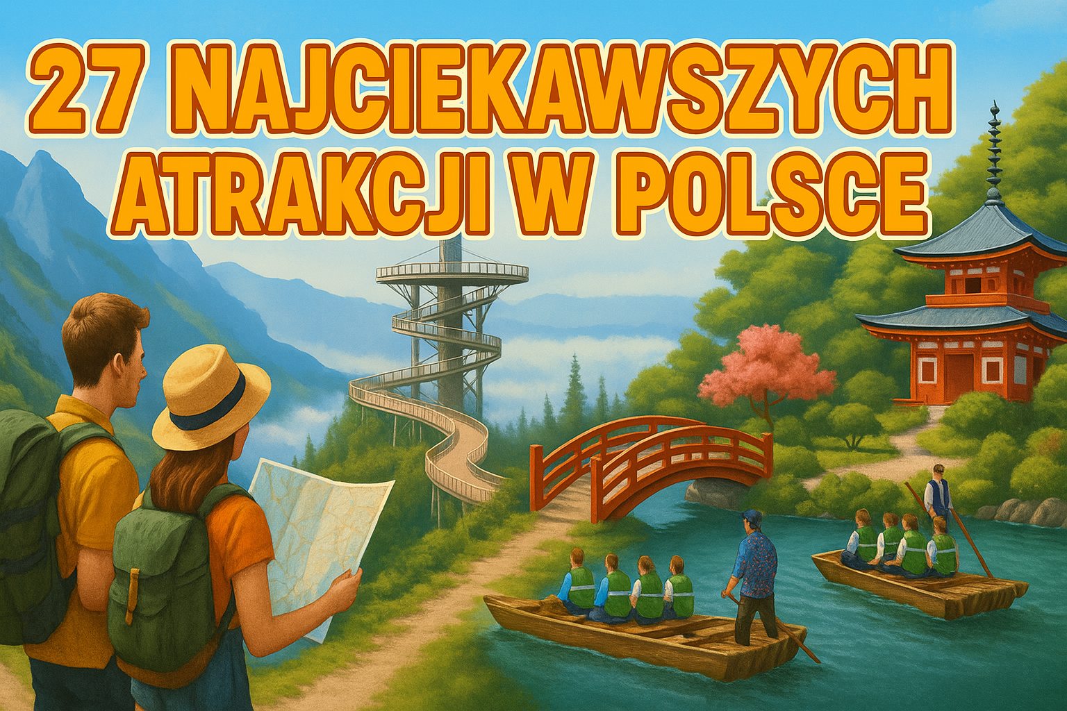 TOP 27 atrakcji turystycznych w Polsce