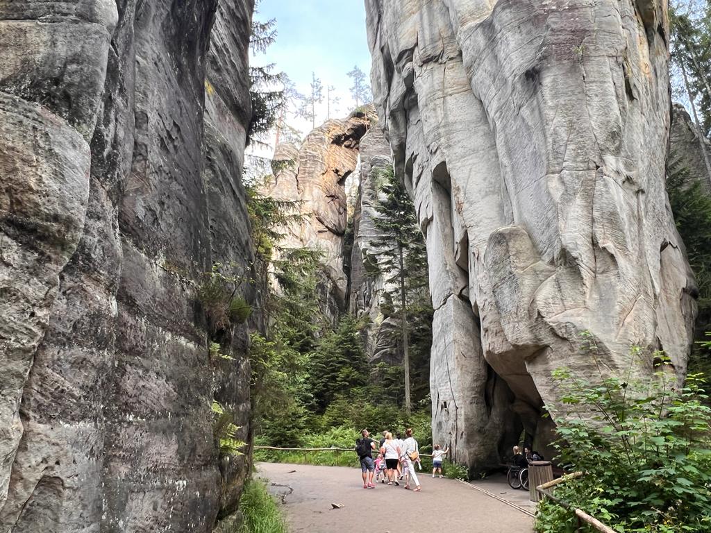 Skalne Miasto Czechy