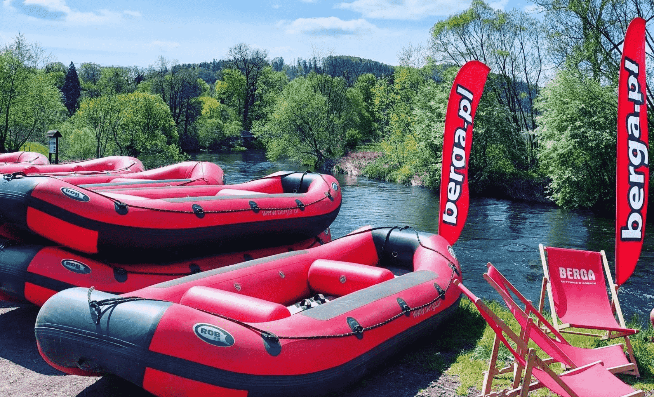 Spływy pontonowe Doliną Bobru BERGA
