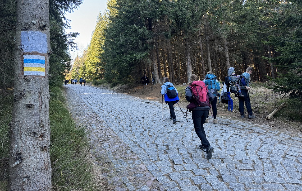 Żółty szlak na Sniezke