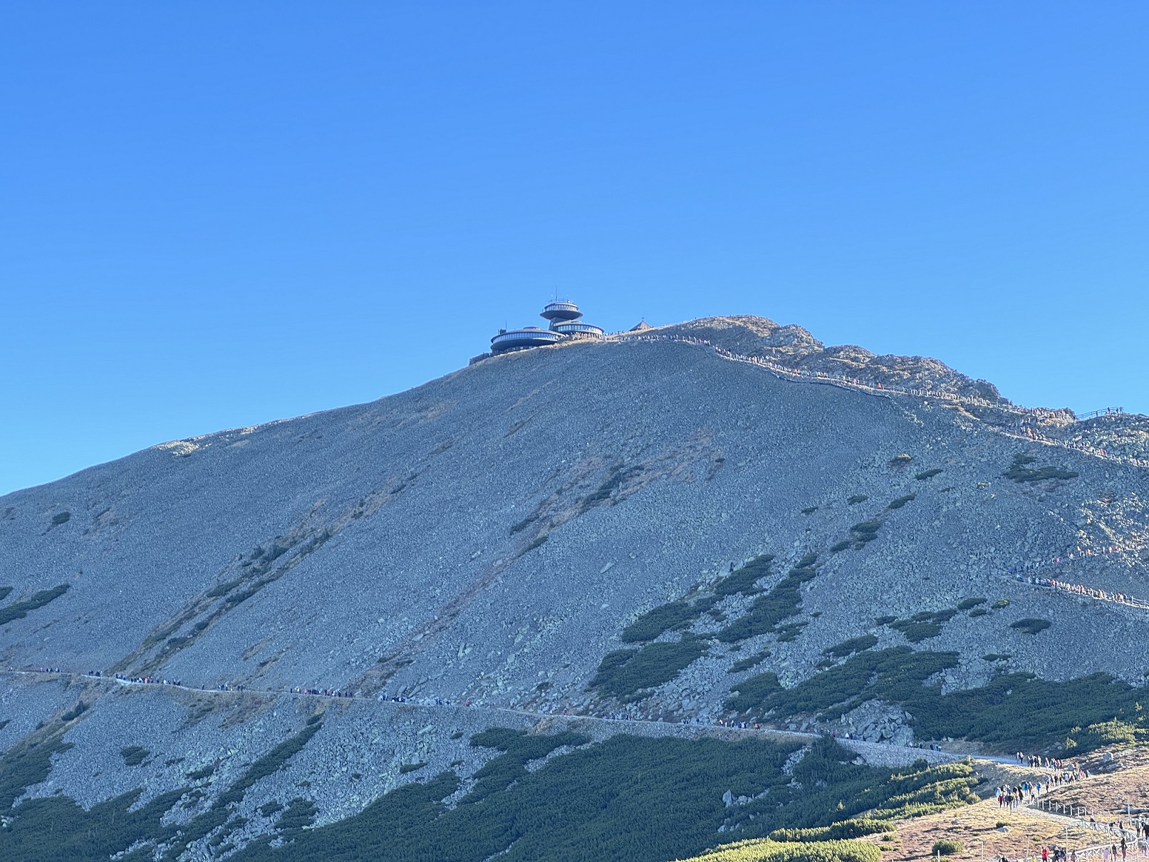 Czerwony szlak na Sniezke
