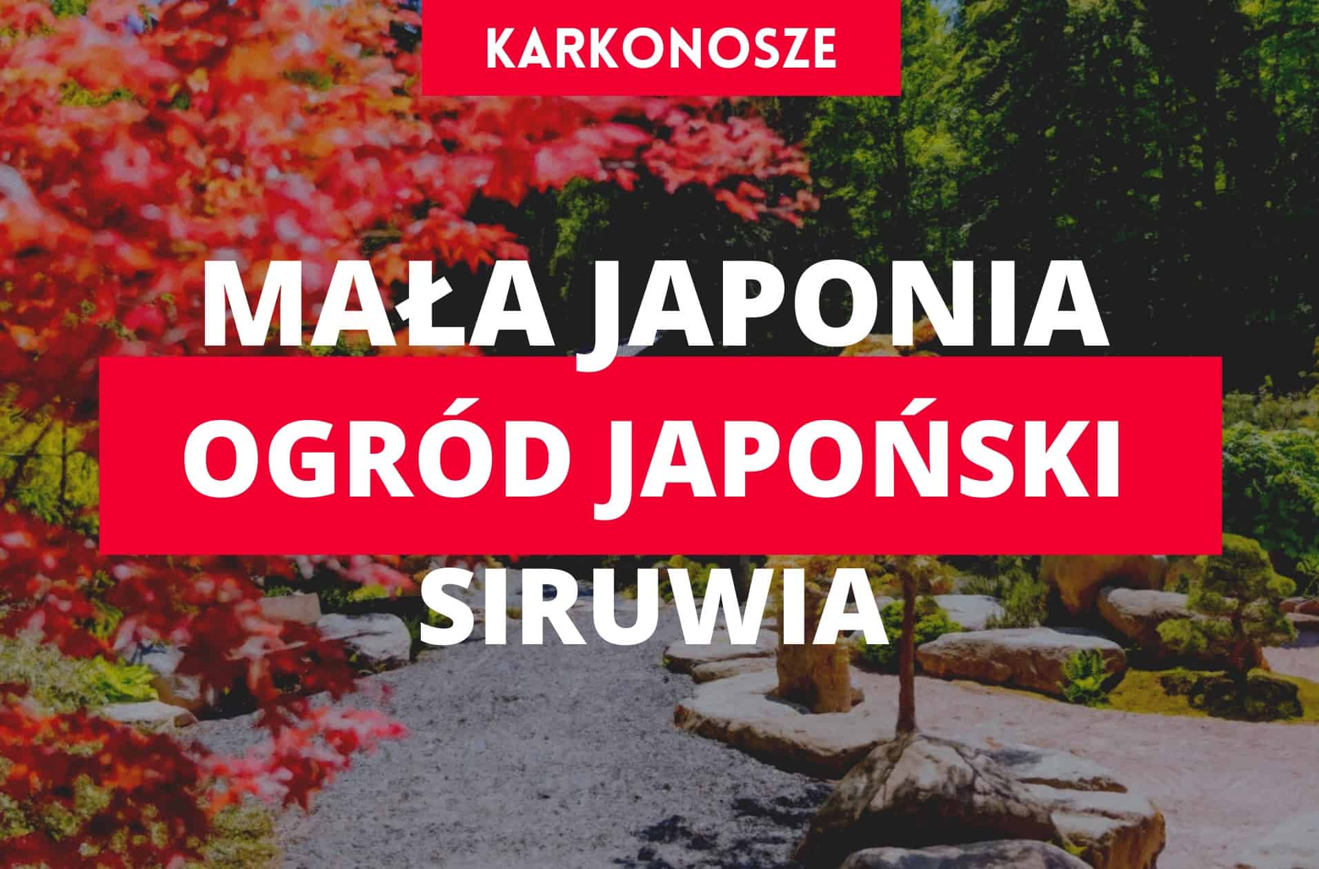 Karkonosze atrakcje, karkonosze atrakcje turystyczne, karpacz atrakcje, ogród japoński, ogród japoński siruwia, mała japonia karkonosze, ogród japoński przesieka, atrakcje dla dzieci karkonosze, wakacje w polsce, gdzie na weekend karkonosze