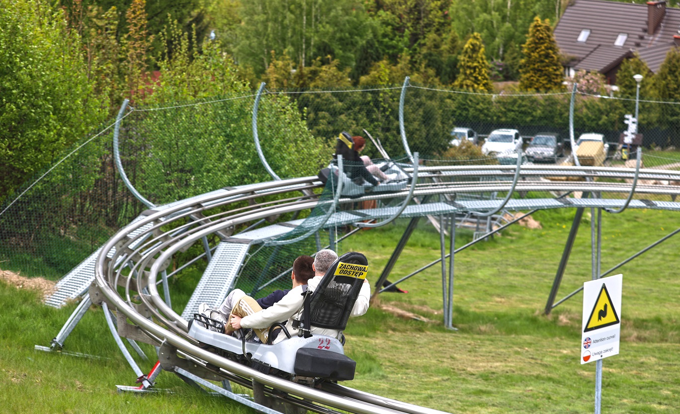 Kolorowa apline coaster Karpacz