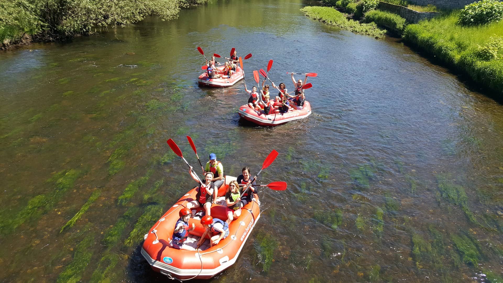 spływy pontonowe berga