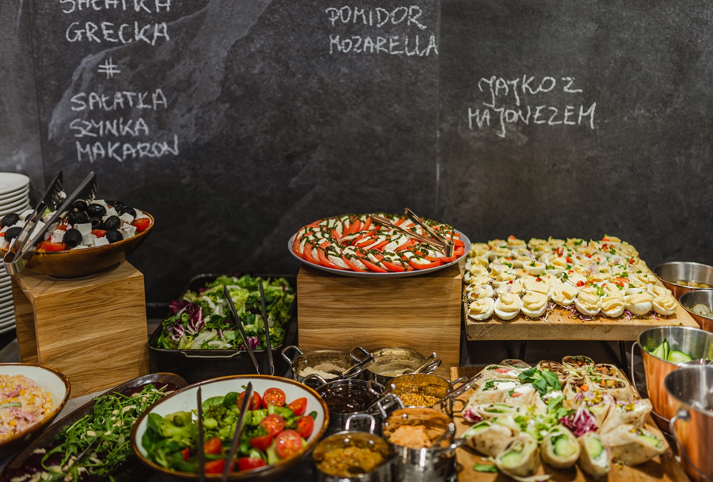 Złoty Horyzont restauracja wnętrze