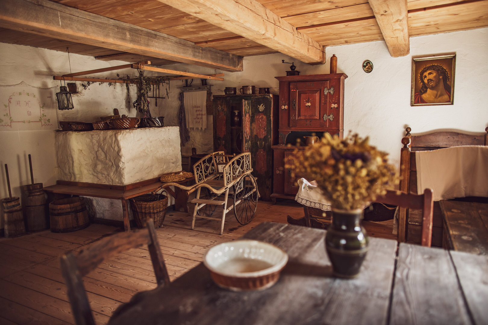 Skansen Pstrążna chałupa Kudowa Zakrze
