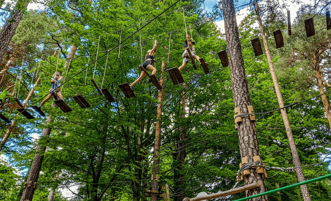 Park Linowy Trollandia Szklarska Poręba