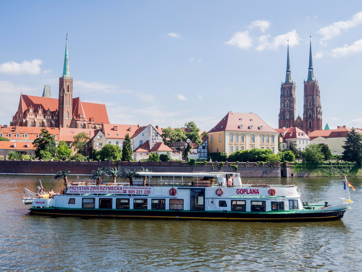 rejsy statkiem po odrze wrocław