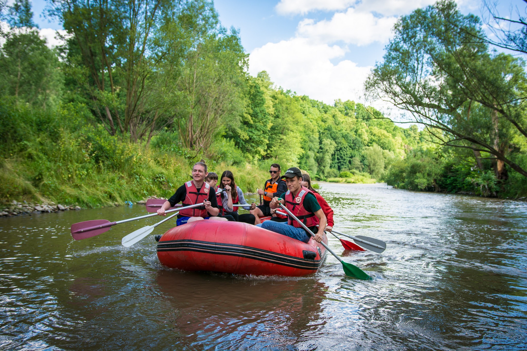 spływy pontonowe bardo ski-raft