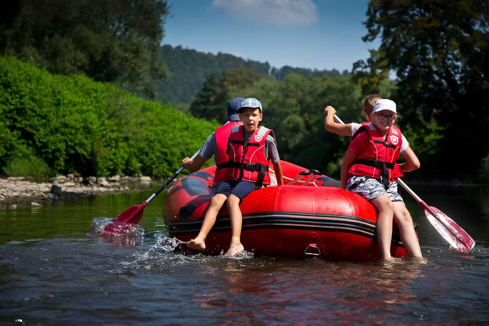 Spływy pontonowe Ski-raft Ziemia Kłodzka atrakcje