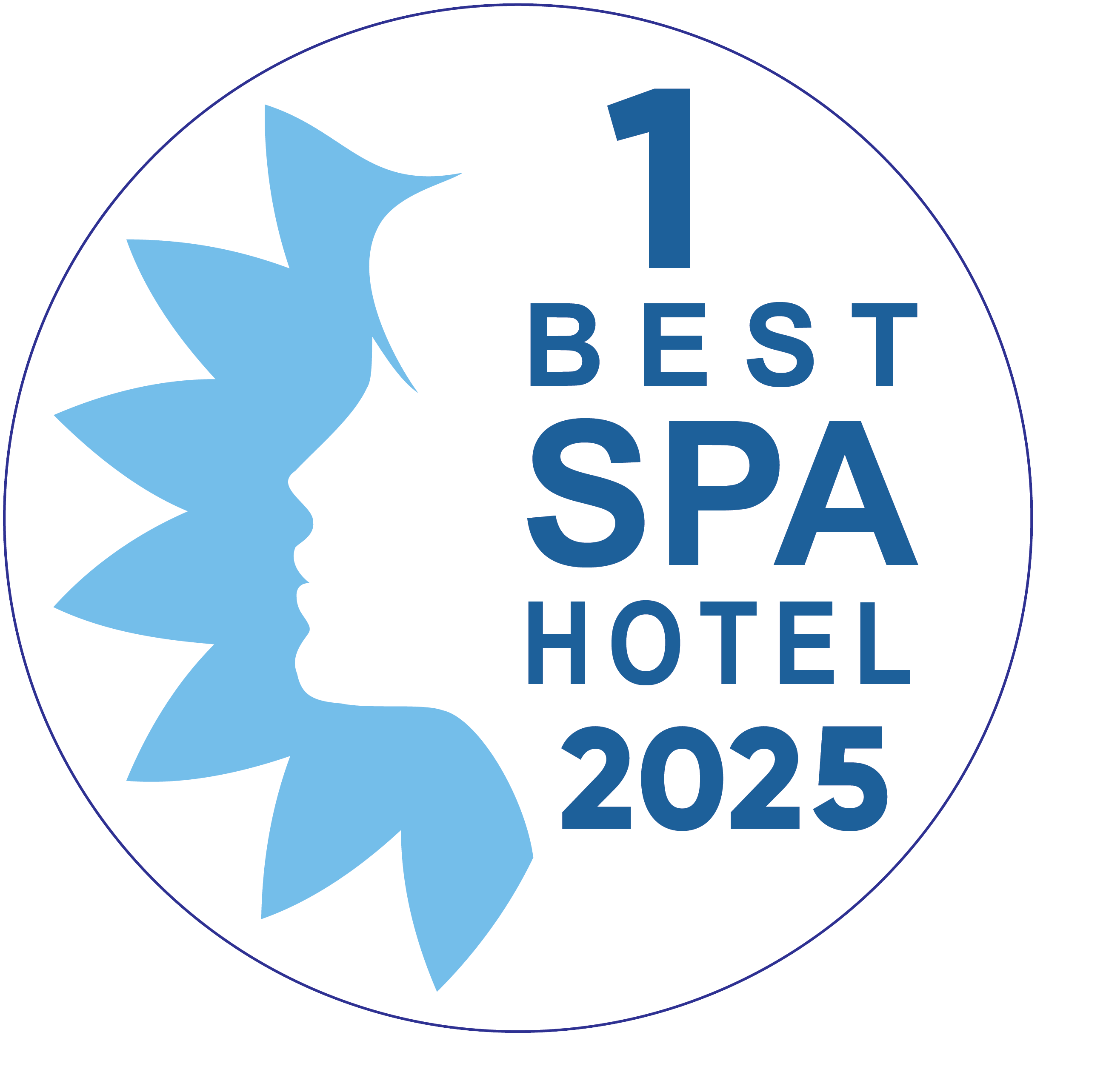  Best SPA Hotel logo 2025 winner 2