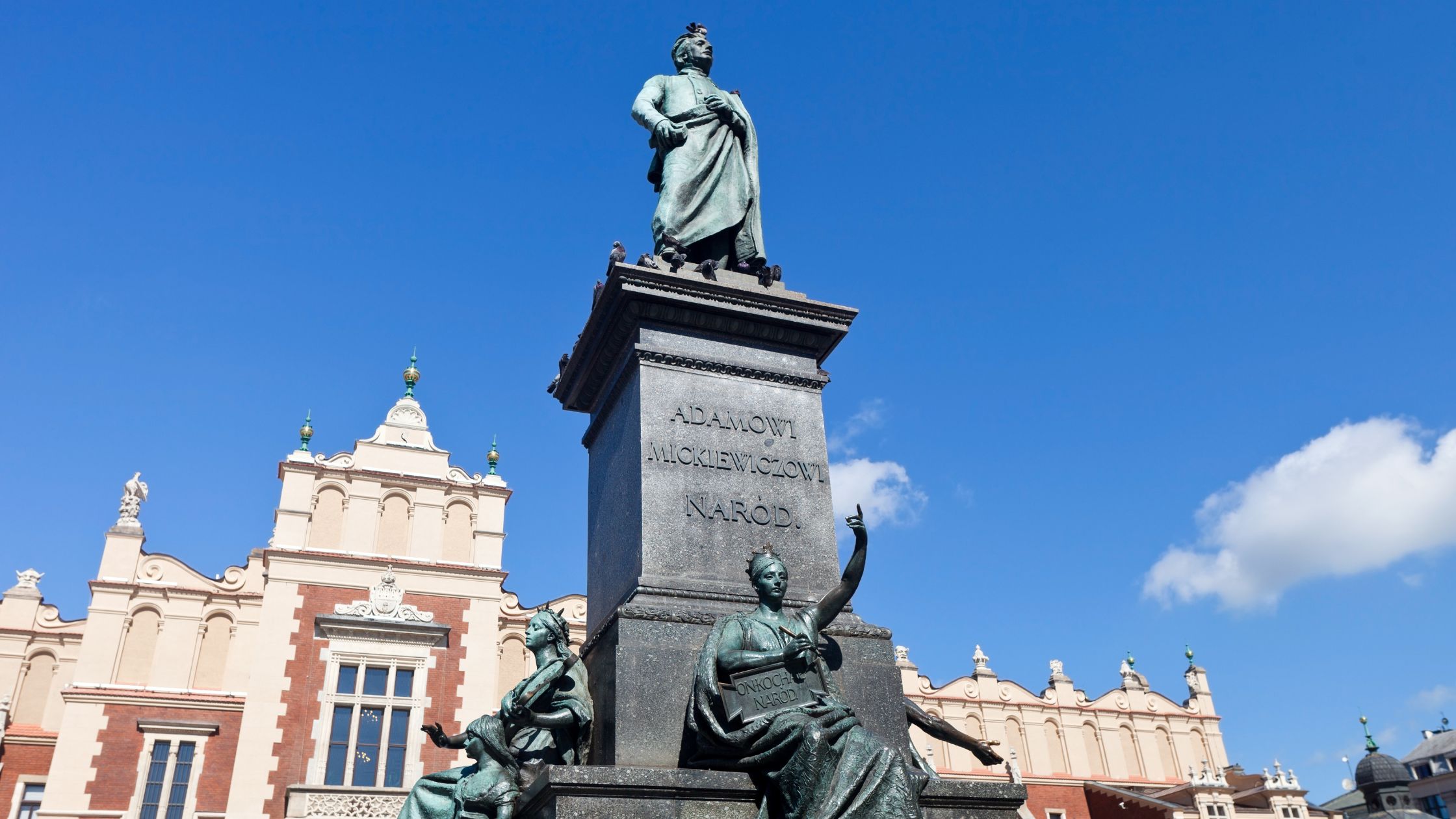 kraków Pomnik Adama Mickiewicza 
