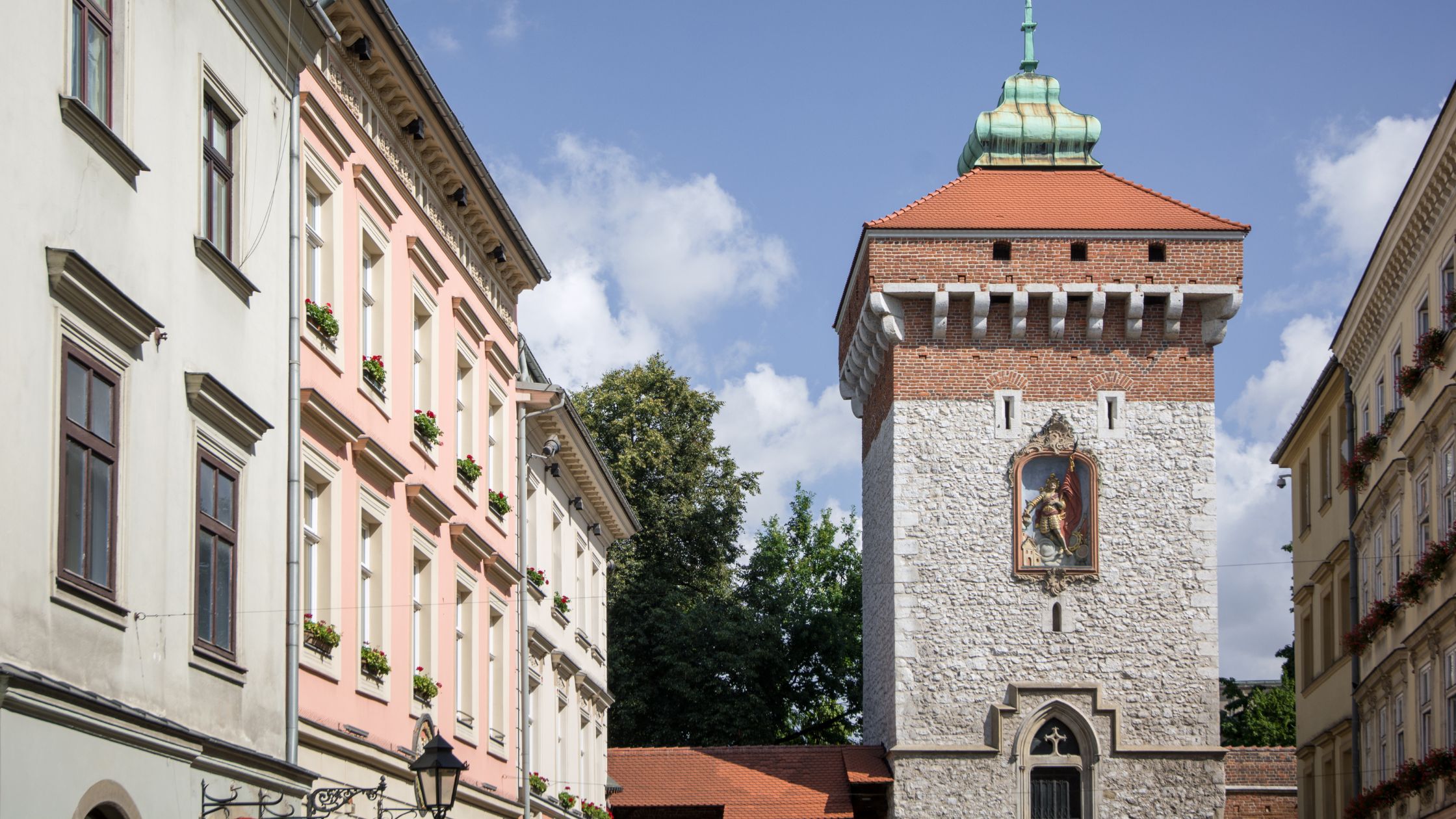 kraków Brama Floriańska  