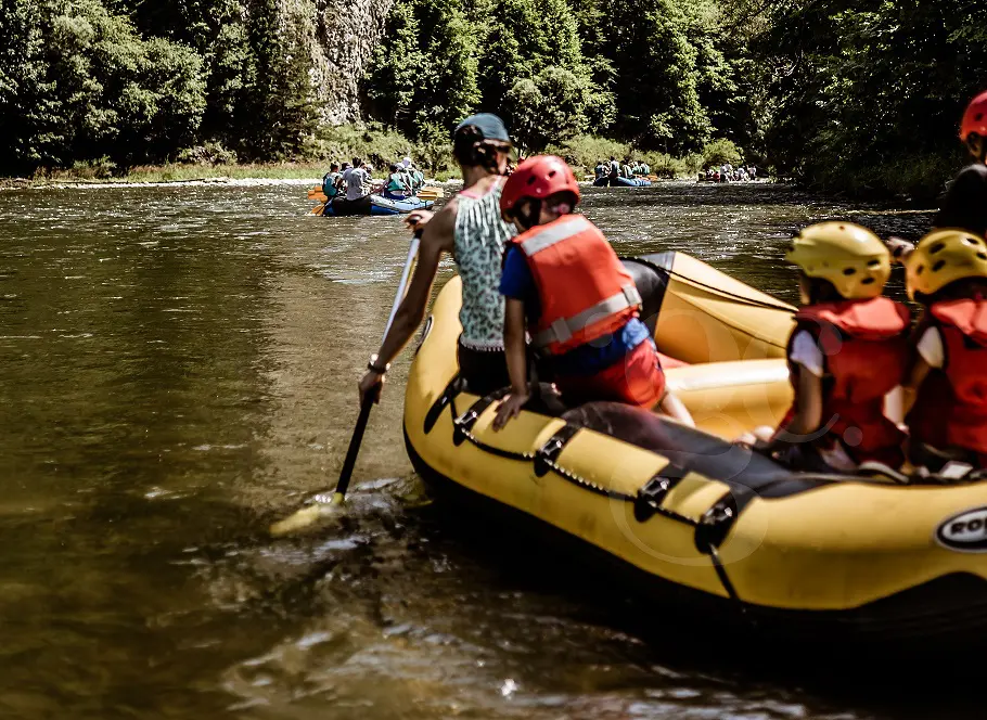 Rafting Dunajcem z dziećmi