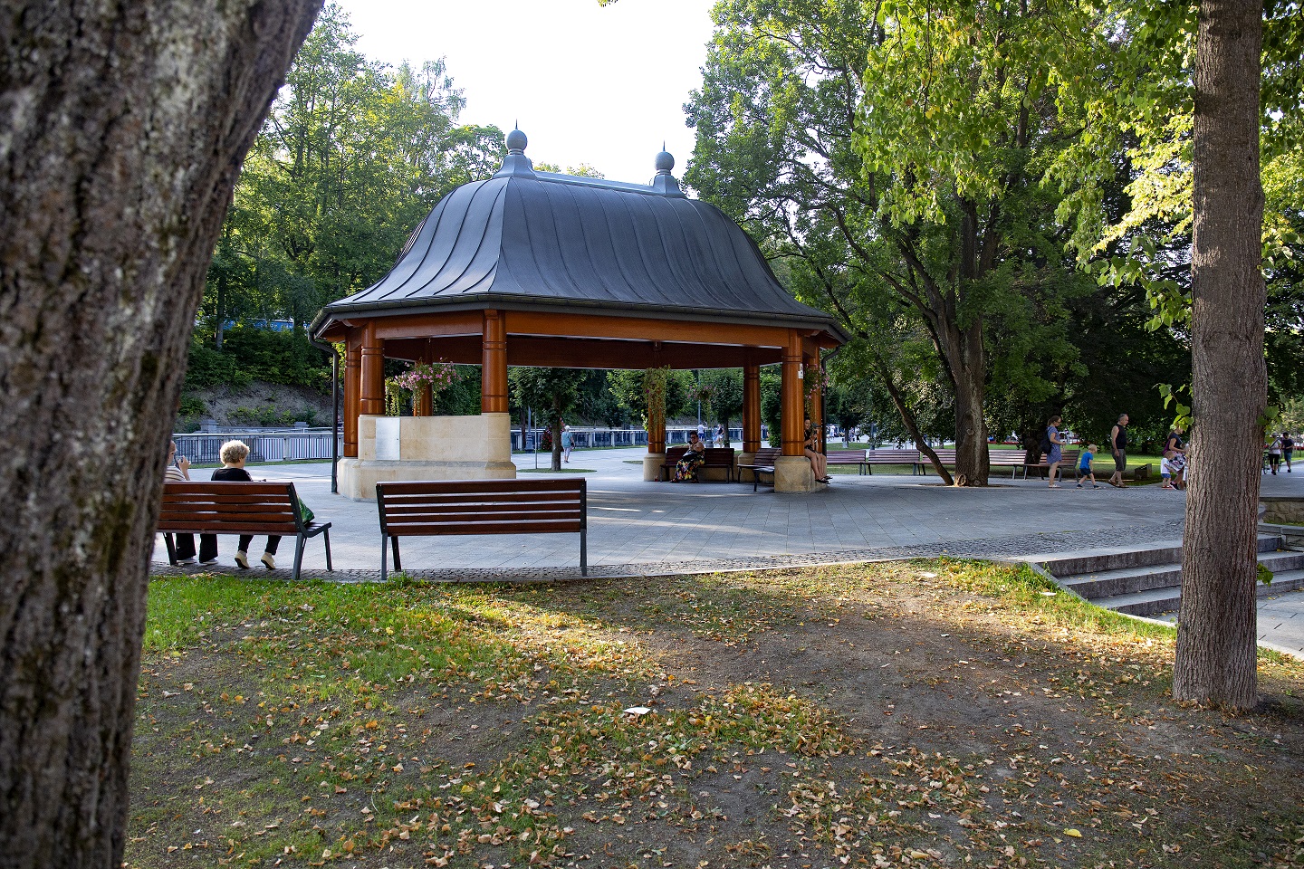 park zdrojowy krynica