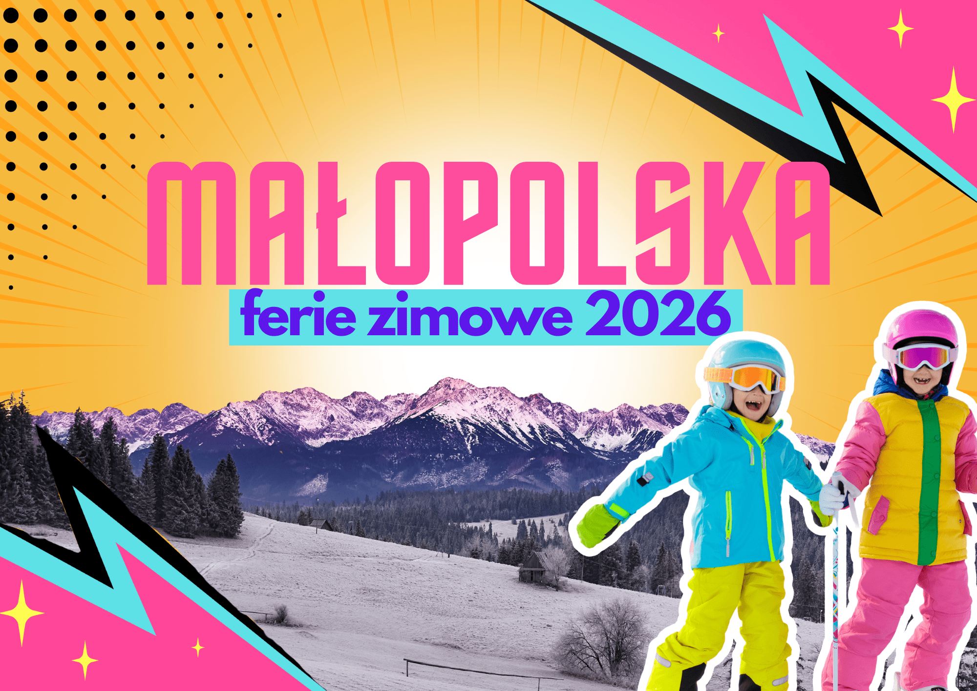 małopolska ferie zimowe 2026 atrakcje dla dzieci 