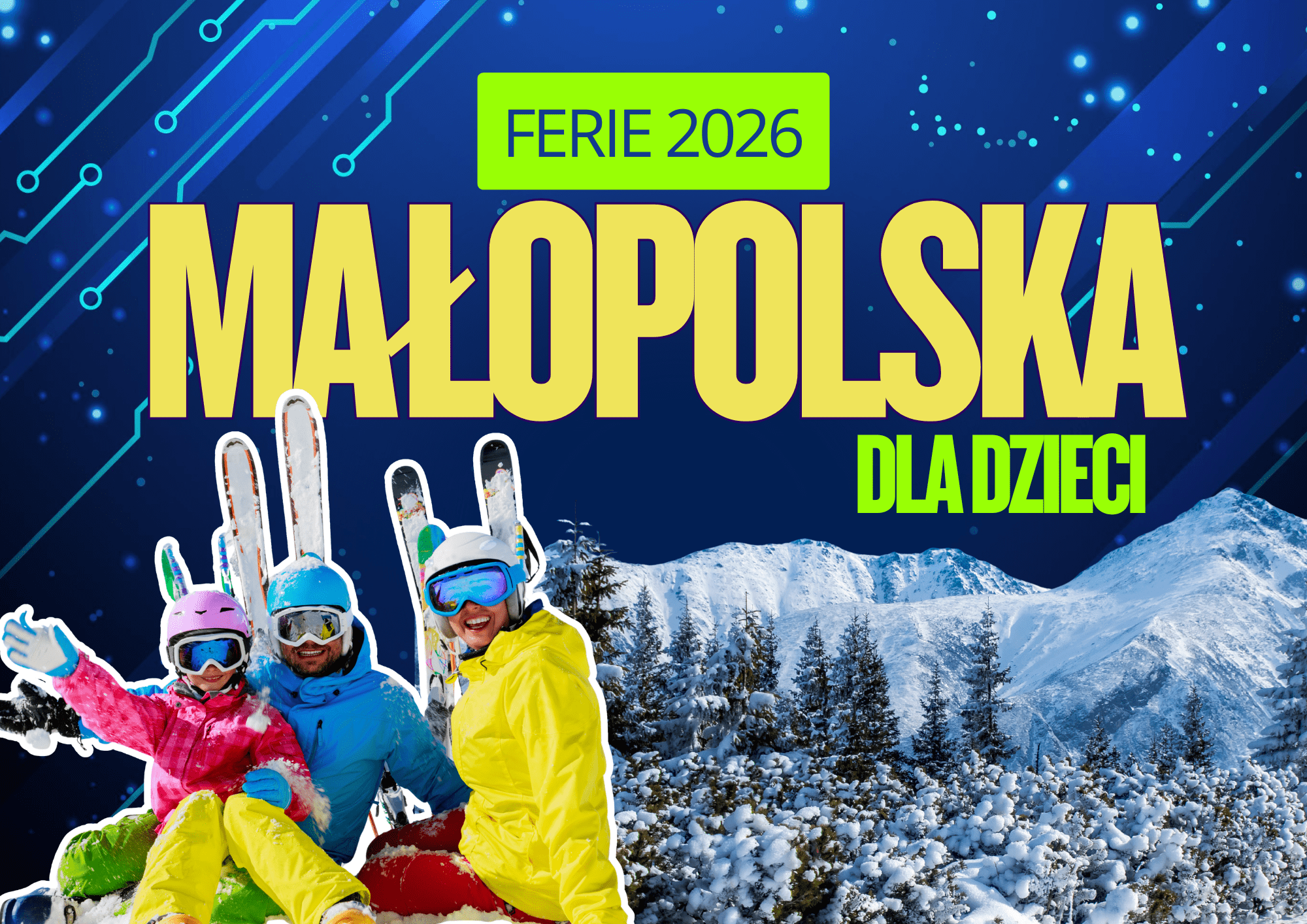 małopolska atrakcje dla dzieci ferie zima