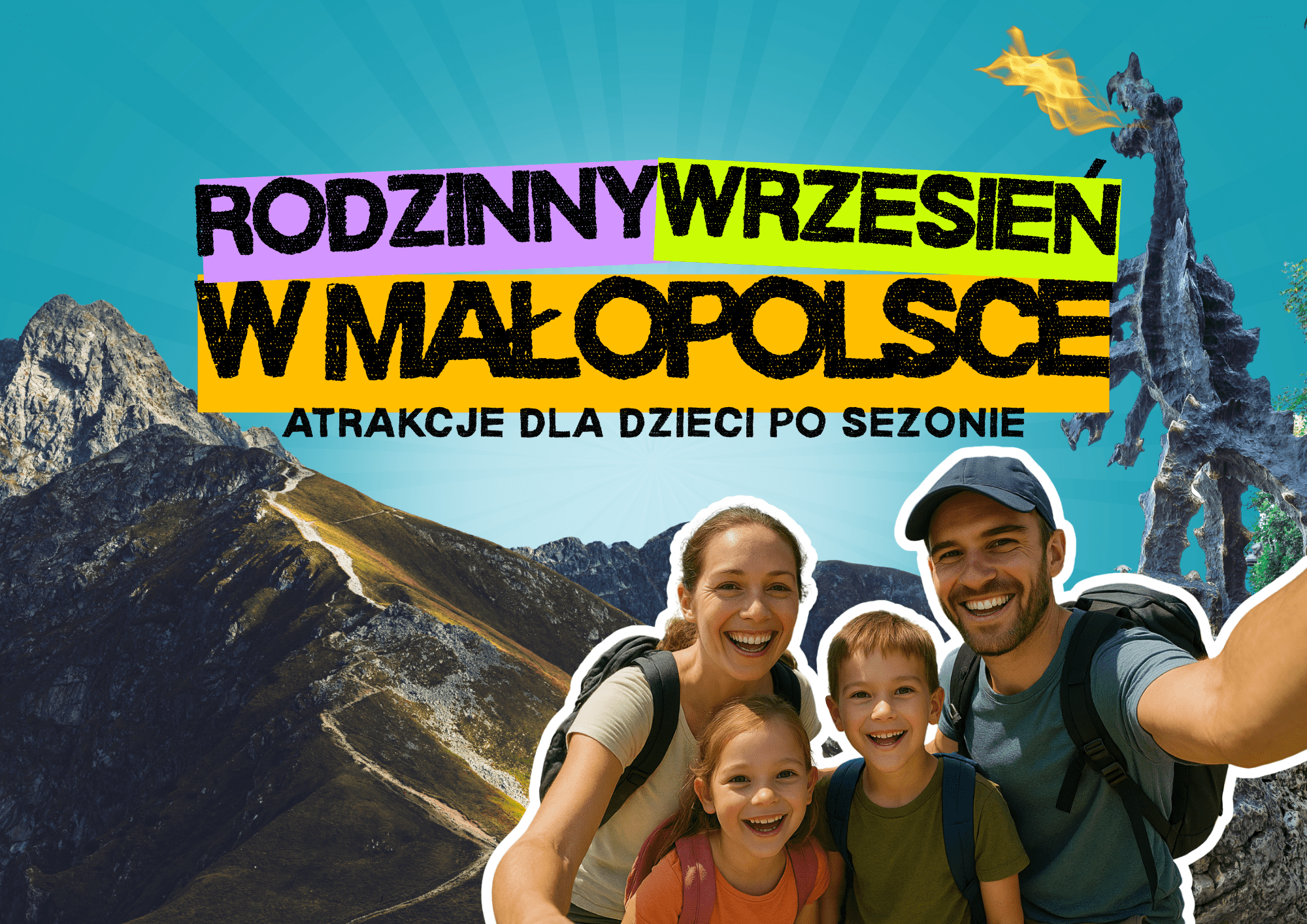 rodzinny wrzesien w małopolsce atrakcje dla dzieci