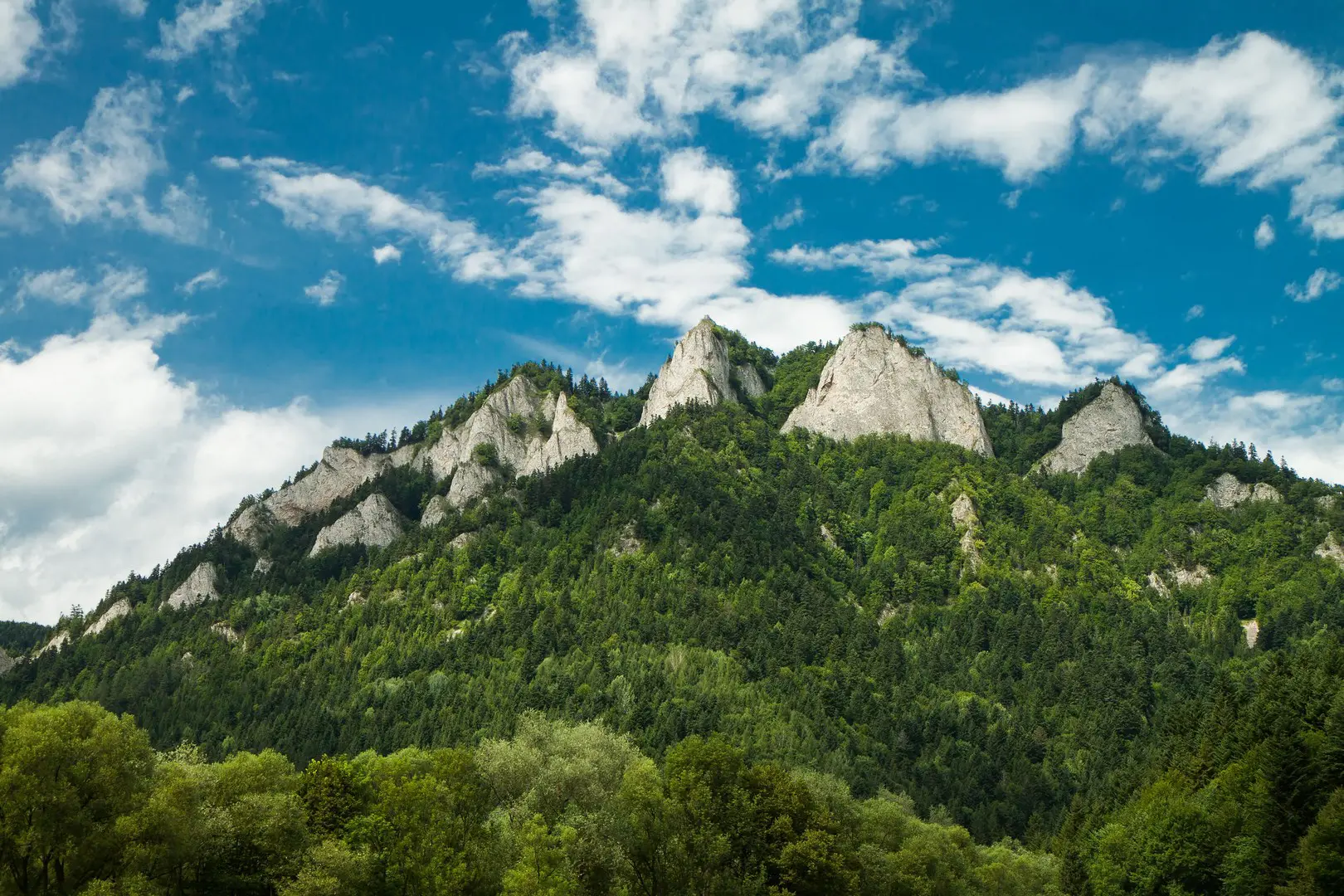 trzy korony pieniny splywy dunajcem