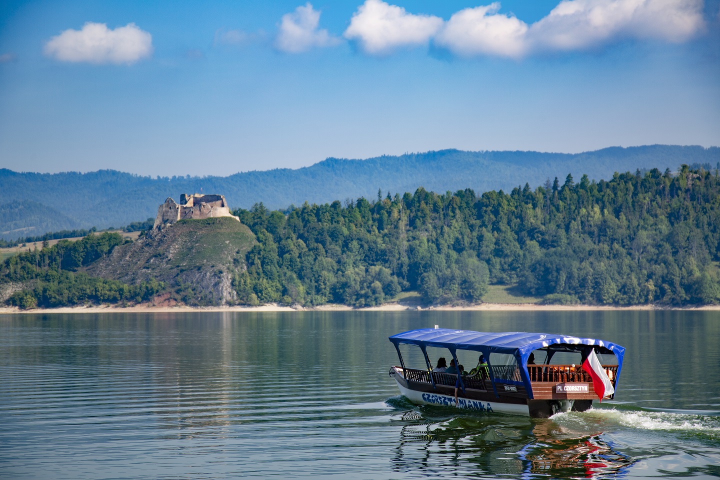 gondole jezioro czorsztyńskie