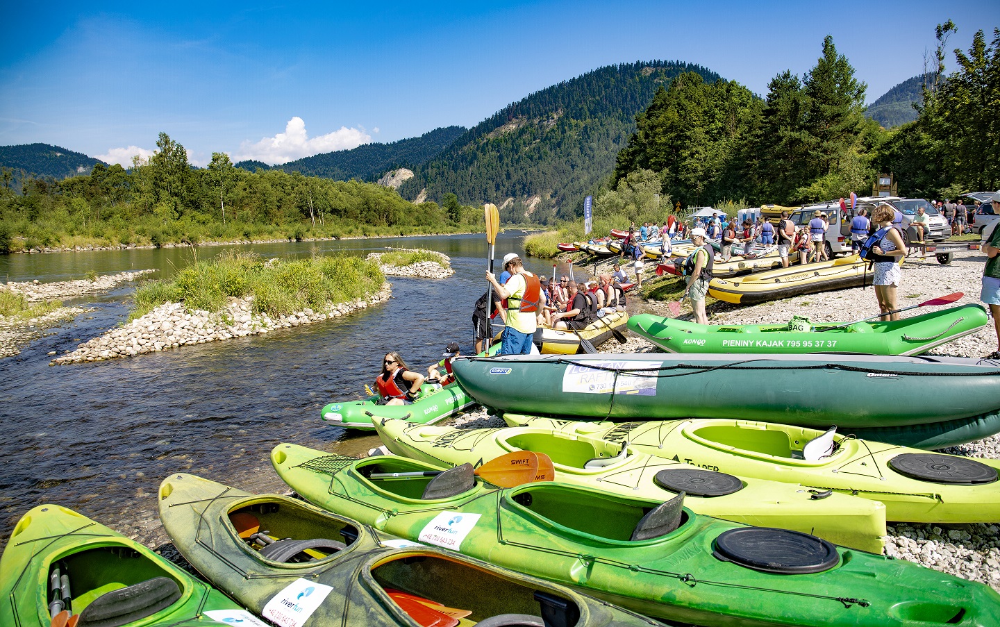 pontony pieniny