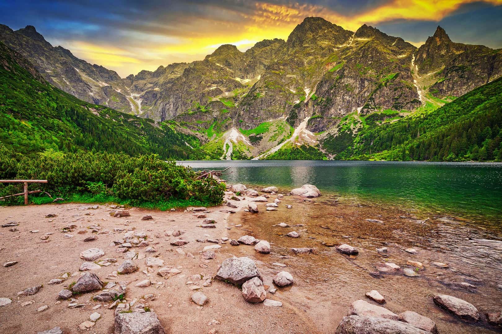 morskie oko - góry w polsce