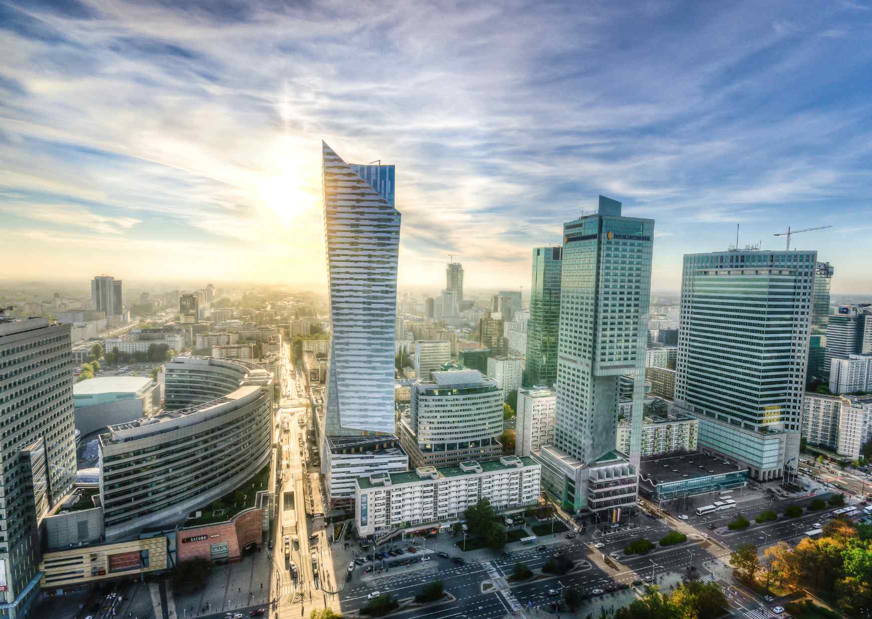 Punkty widokowe Warszawa