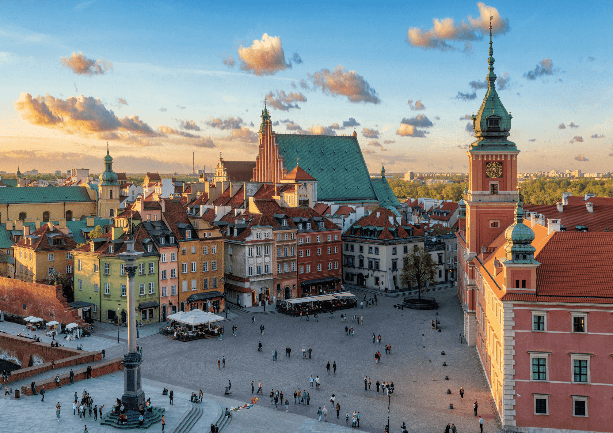 warszawa pałac jesień 1