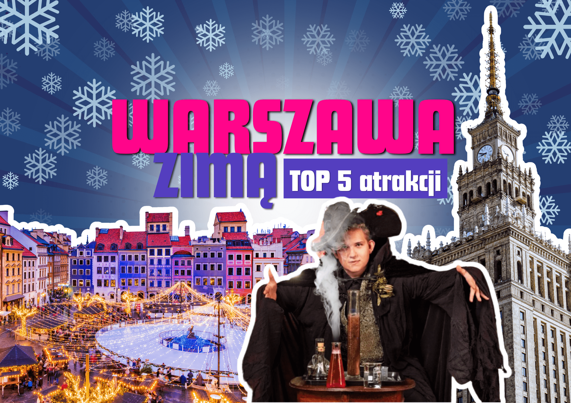 zima warszawa atrakcje dla dzieci