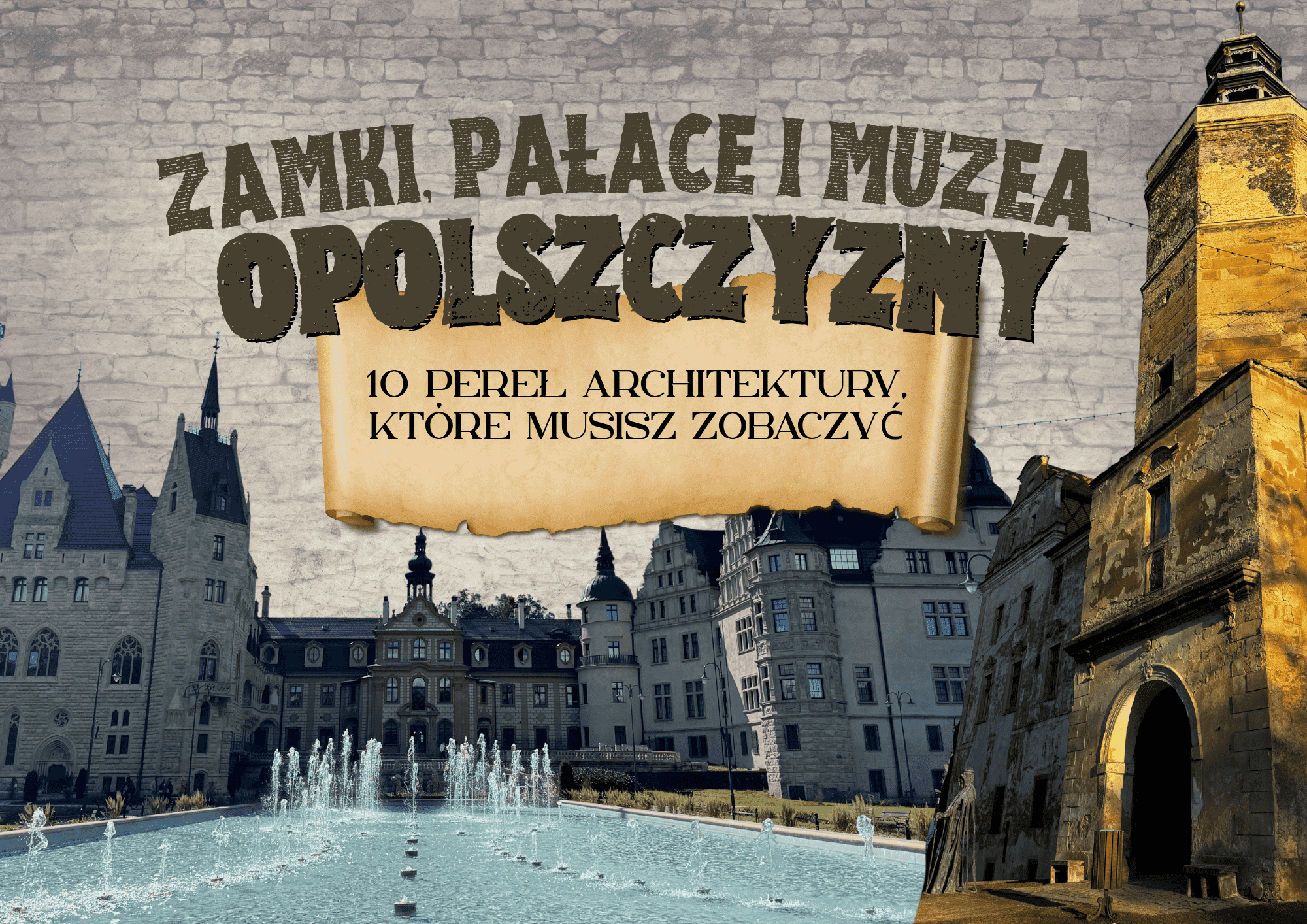 zamki pałace muzea opolskie