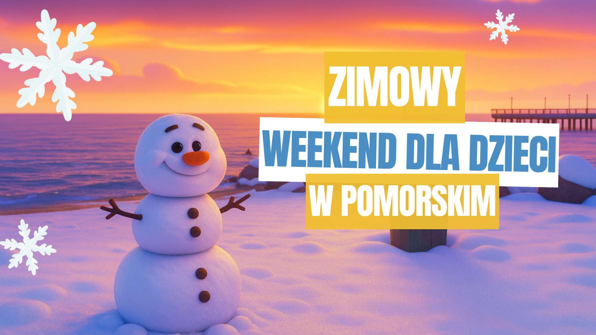 Pomorskie z dzieckiem zimą