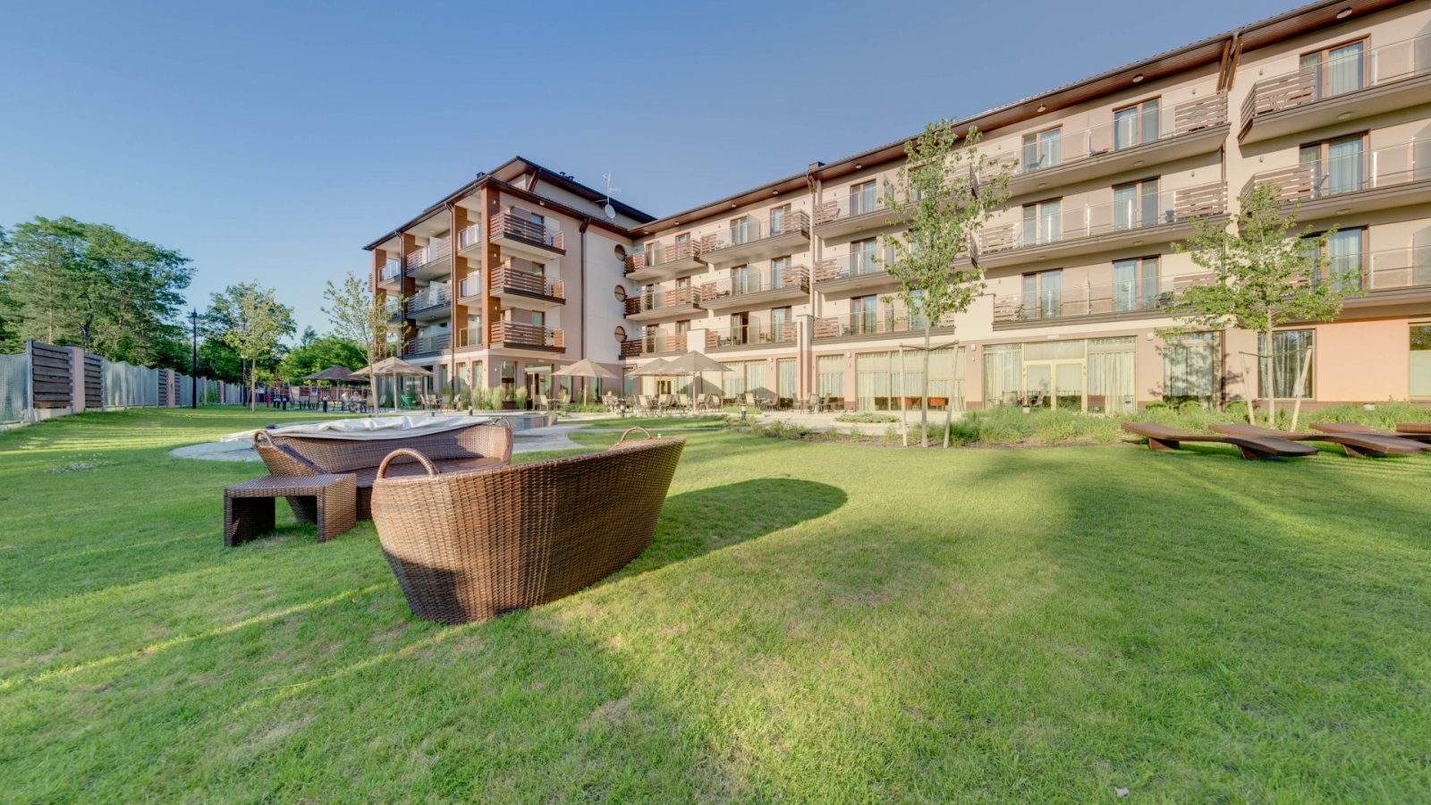 Mineral Hotel Malinowy Raj Solec-Zdrój widok