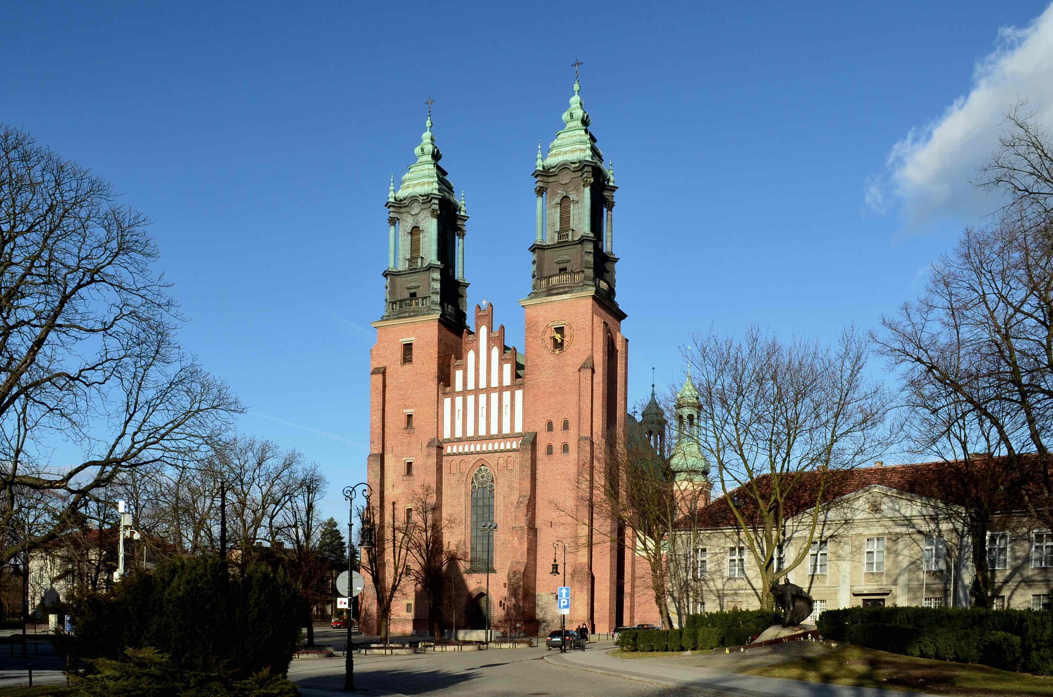 Poznań Ostrów Tumskiul. Mieszka I Katedra pw. śś Apostołów Piotra i Pawła XI XX A 148 z 14.02.1930 1 2