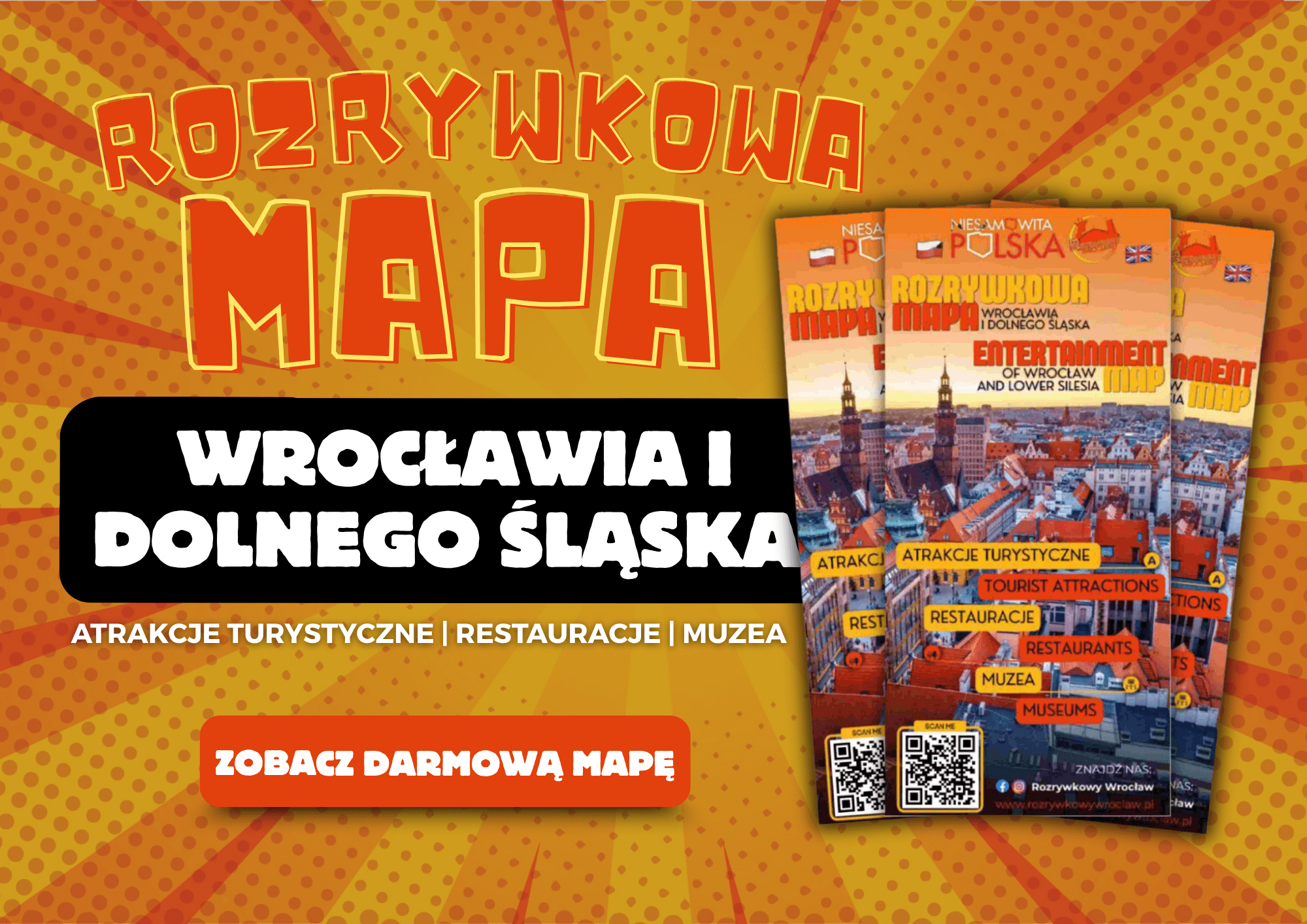 rozrywkowa mapa wroclawia i doln