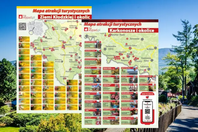 Mapy atrakcji turystycznych
