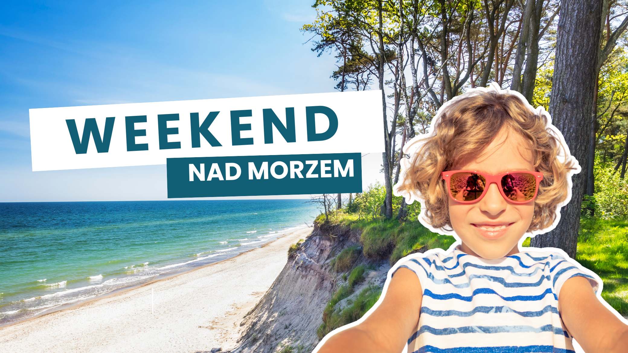 rodzinny weekend nad morzem z dzieckiem